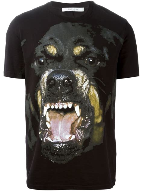 givenchy t shirt rottweiler|givenchy t shirt with holes.